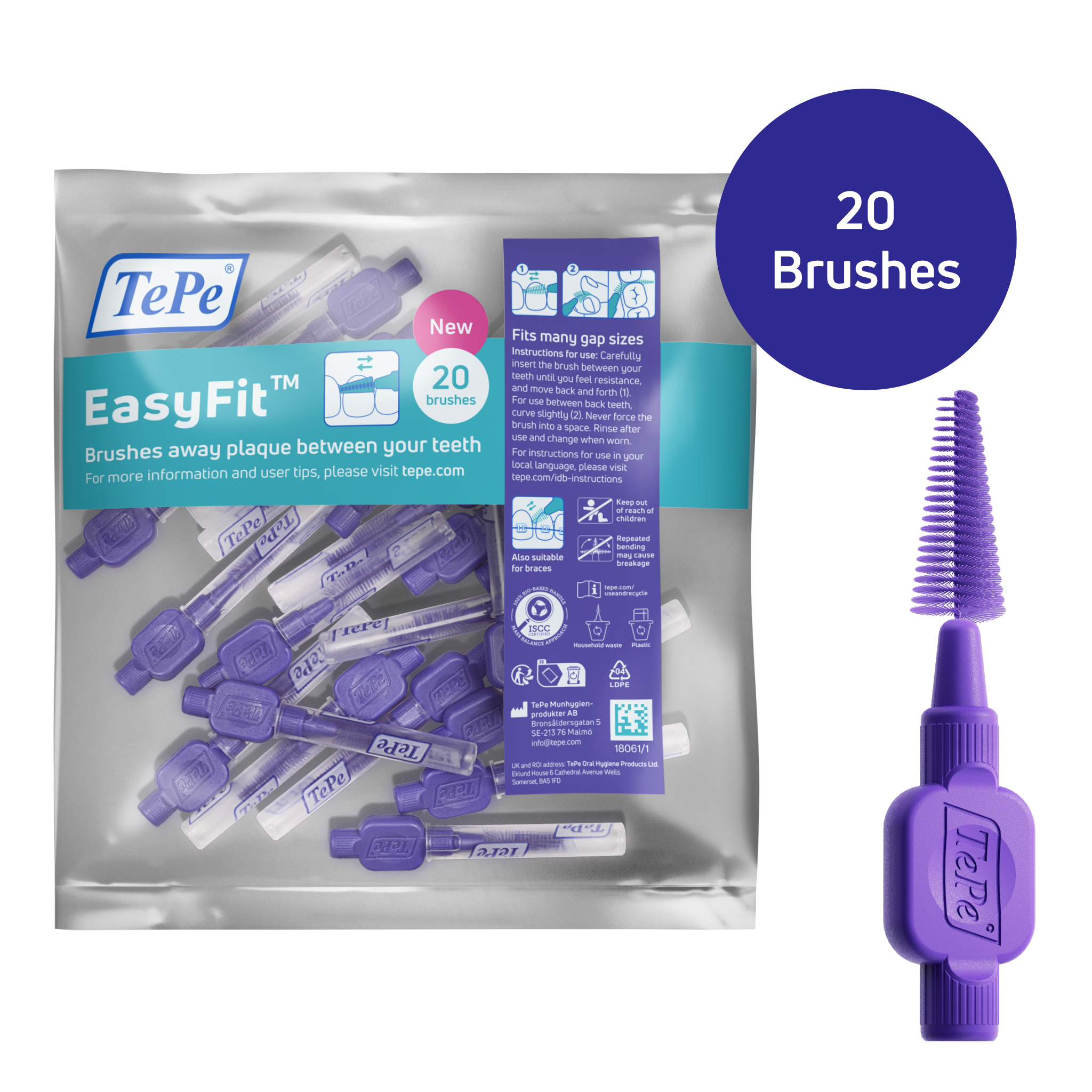 Puple Tepe TePe EasyFit – TePe Direct